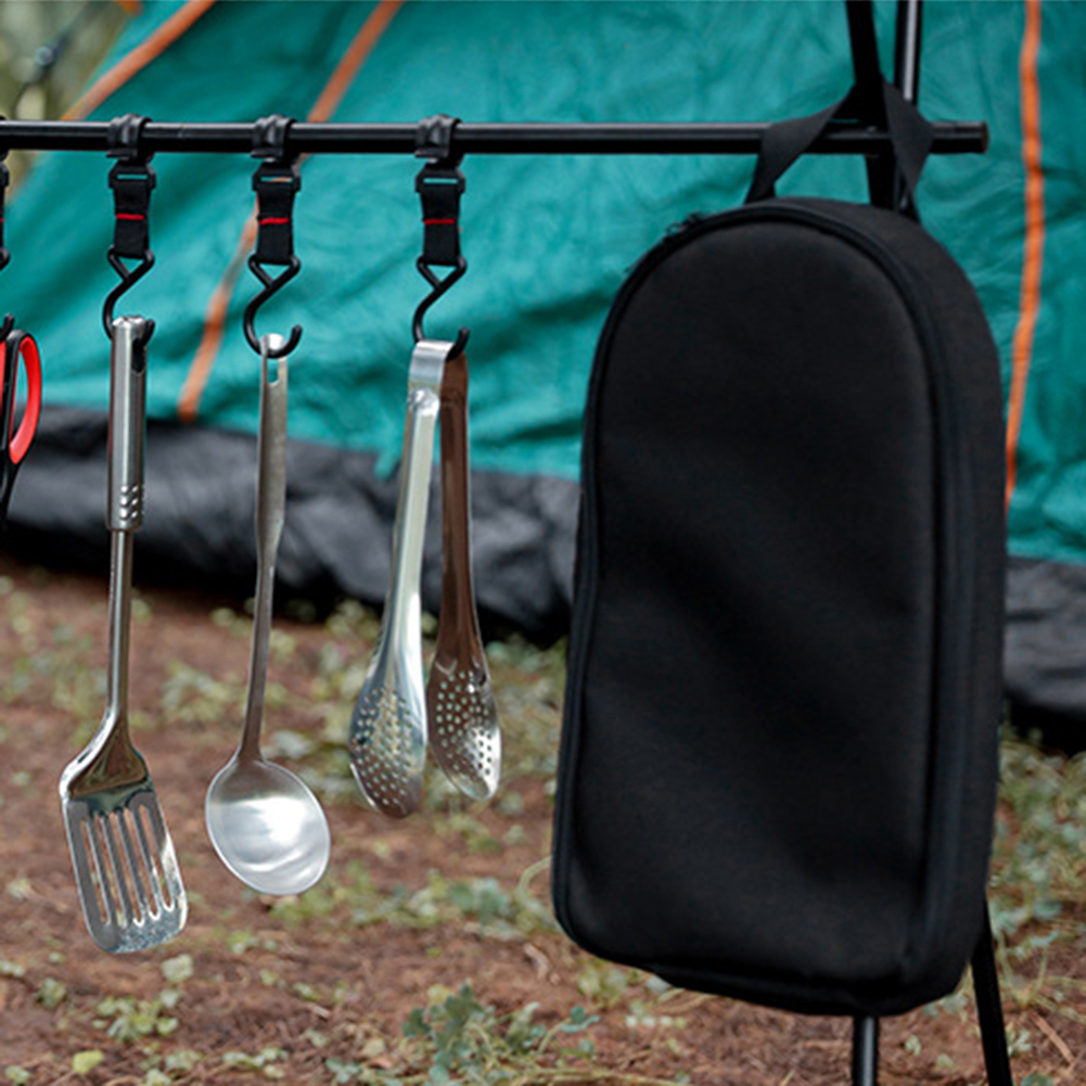 Camping Cooking Utensil Bag - Camping Cookware Bag Portable Cooking Utensil