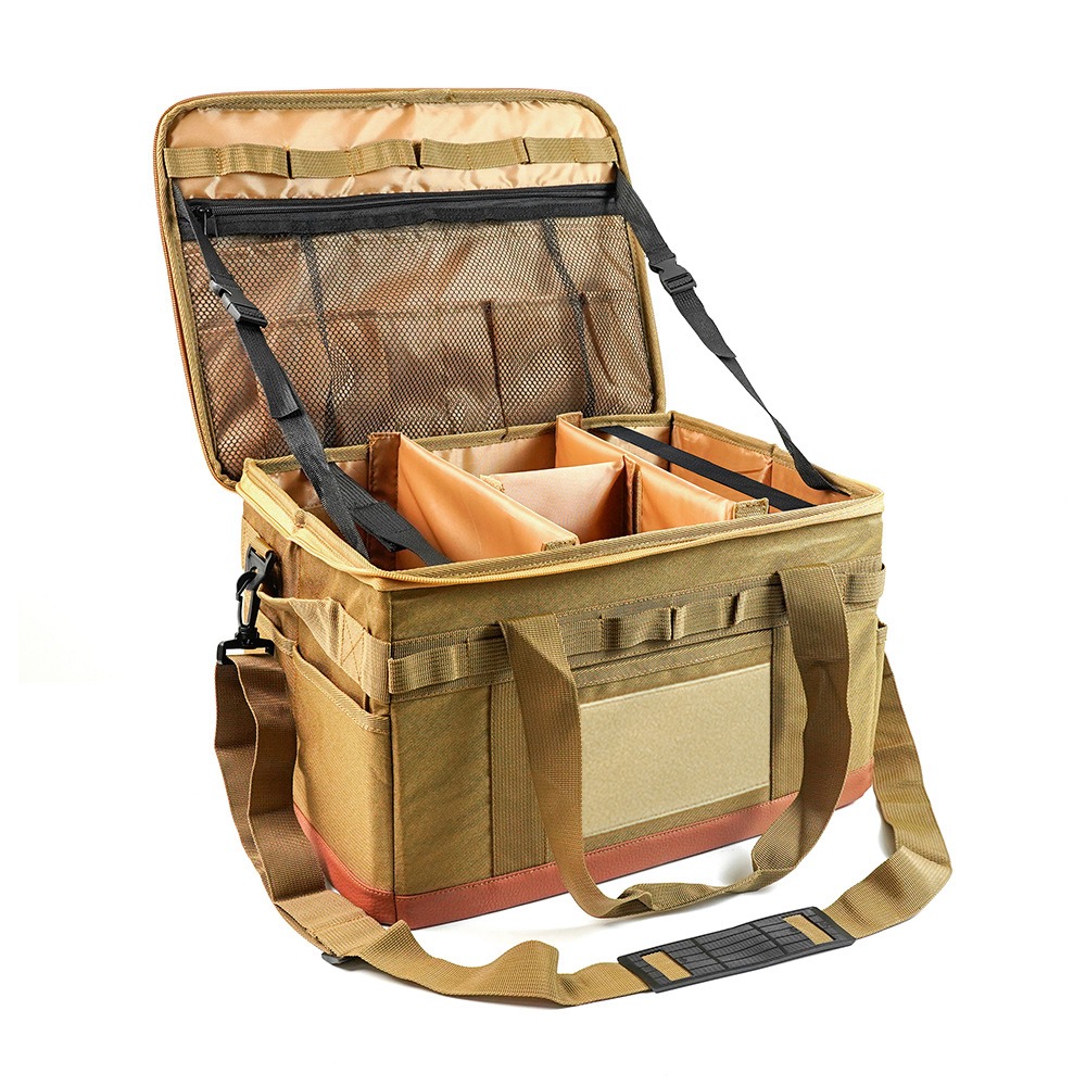 Camping Cooking Utensil Bag - Durable 30L Camping Bag Hard Shell