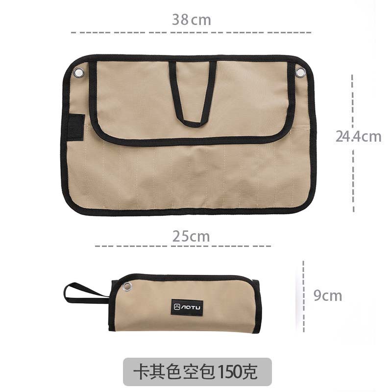 Camping Cooking Utensil Bag - Oxford Cloth Camping Utensil Set Storage
