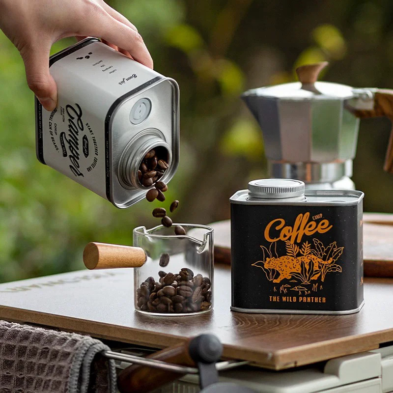 Camping Cooking Full Set - Sealed Coffee Bean Storage Jar Household