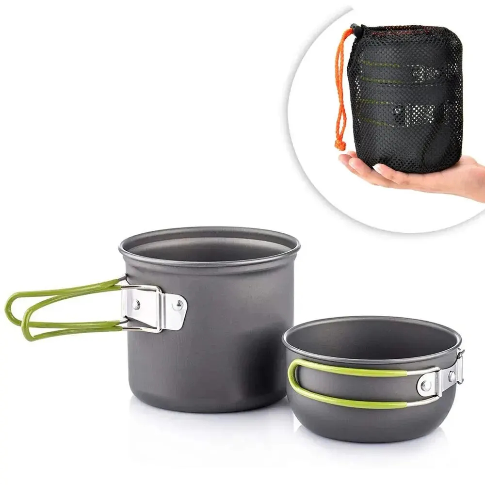 Ultralight Camping Pot Set: Ca - Camping Cooking Full Set review and price