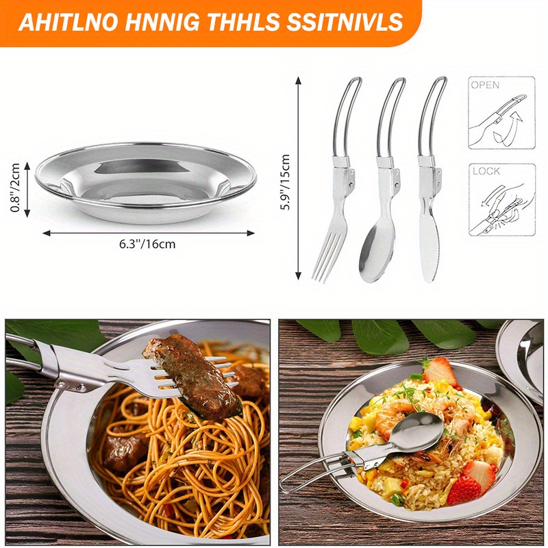 17pcs Camping Cookware Set, Po - Camping Cooking Pan Set review and price