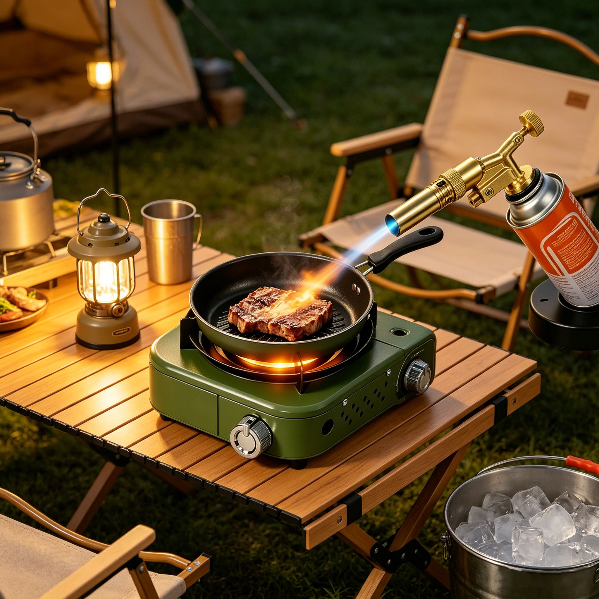 Beiyue 2026 Portable Gas Campi - Camping Cooking Windshield review and price