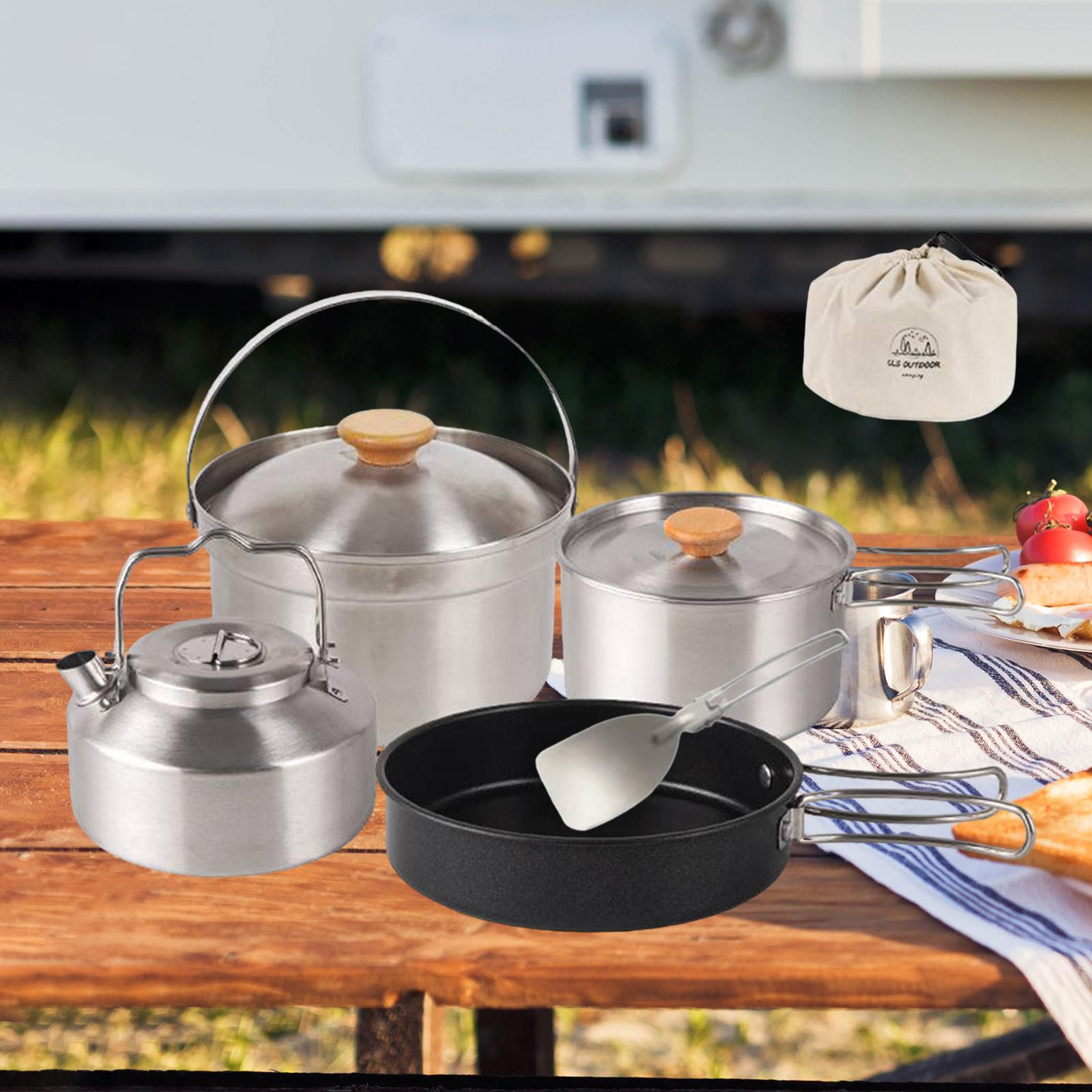 Camping Cookware Cook Gear Por - Camping Cooking Set With Kettle review and price