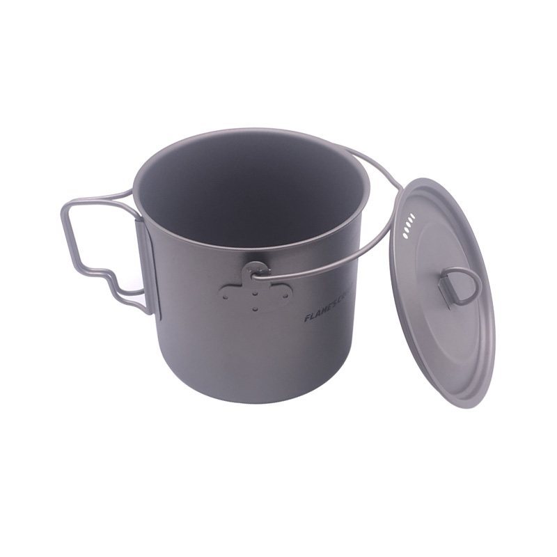 FLAME'S CREED 1100ml 1950ml Ul - Camping Cooking Pan Set review and price