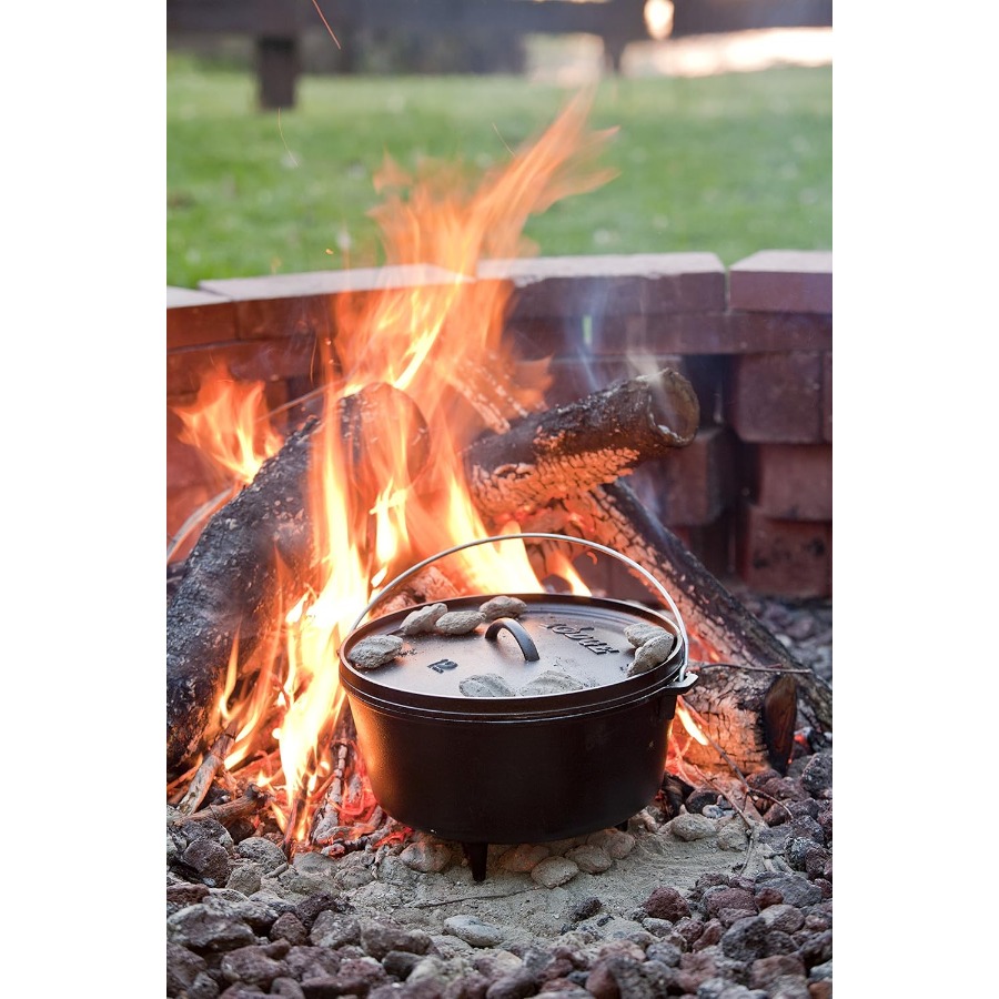 8 Quart Pre-Seasoned Cast Iron - Cooking Outdoor Camping review and price