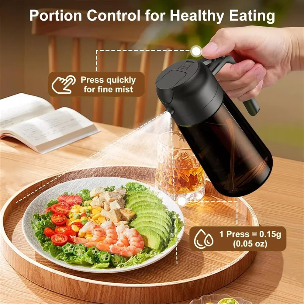 2-in-1 Glass Oil Sprayer & Dis - Camping Cooking Oil Bottle review and price
