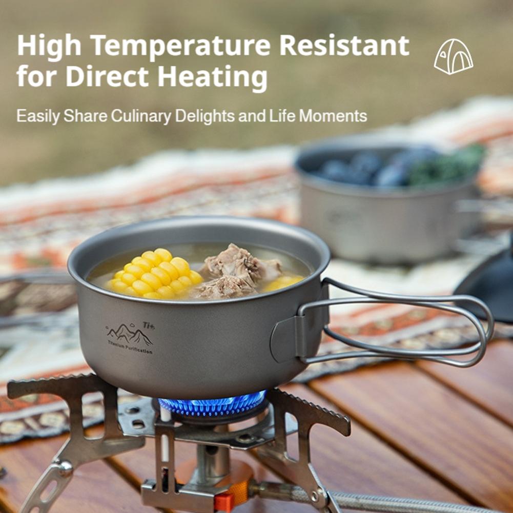 Ultralight Titanium Camping Po - Camping Cooking Gadgets review and price