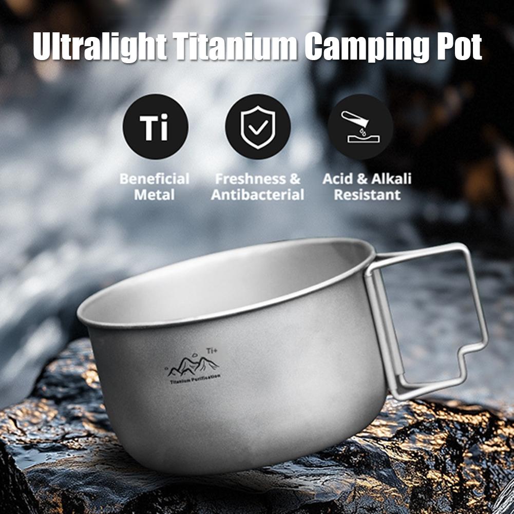 Ultralight Titanium Camping Po - Camping Cooking Gadgets review and price