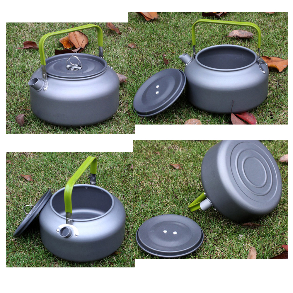 Portable Outdoor Water Kettle  - Camping Cooking Pan Set review and price