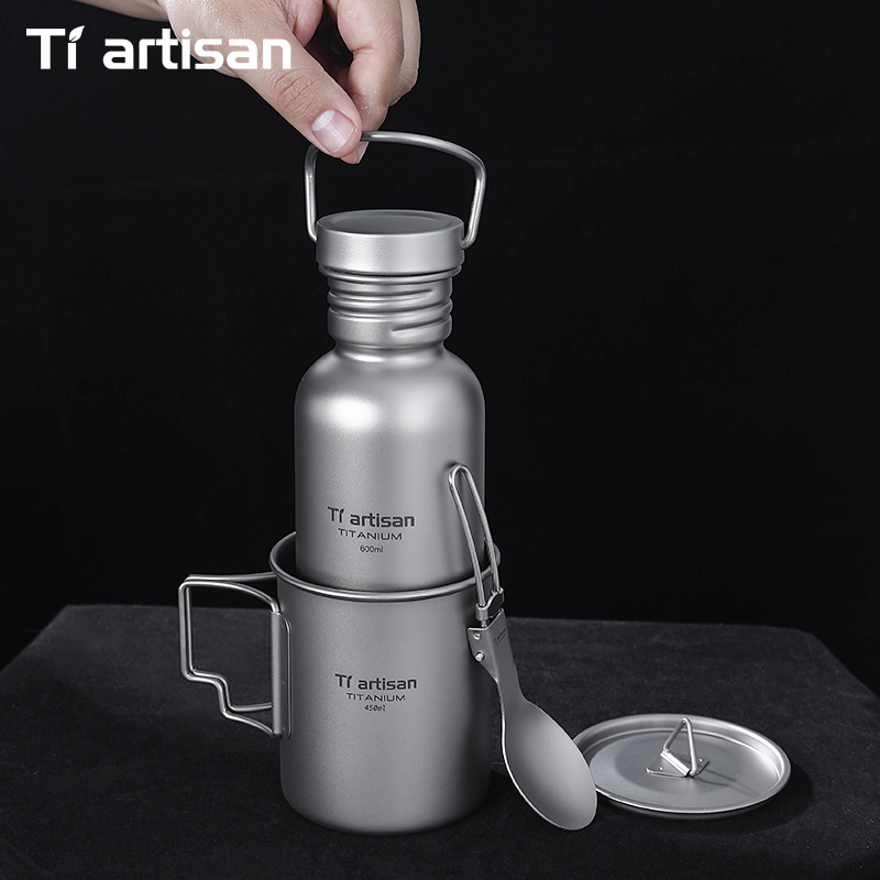 Tiartisan Titanium Cookware 3- - Camping Cooking Roll review and price