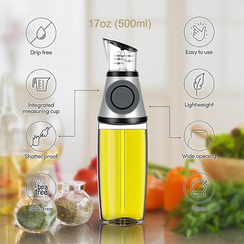 250ml/500ml Superior Glass Oil - Camping Cooking Oil Bottle review and price