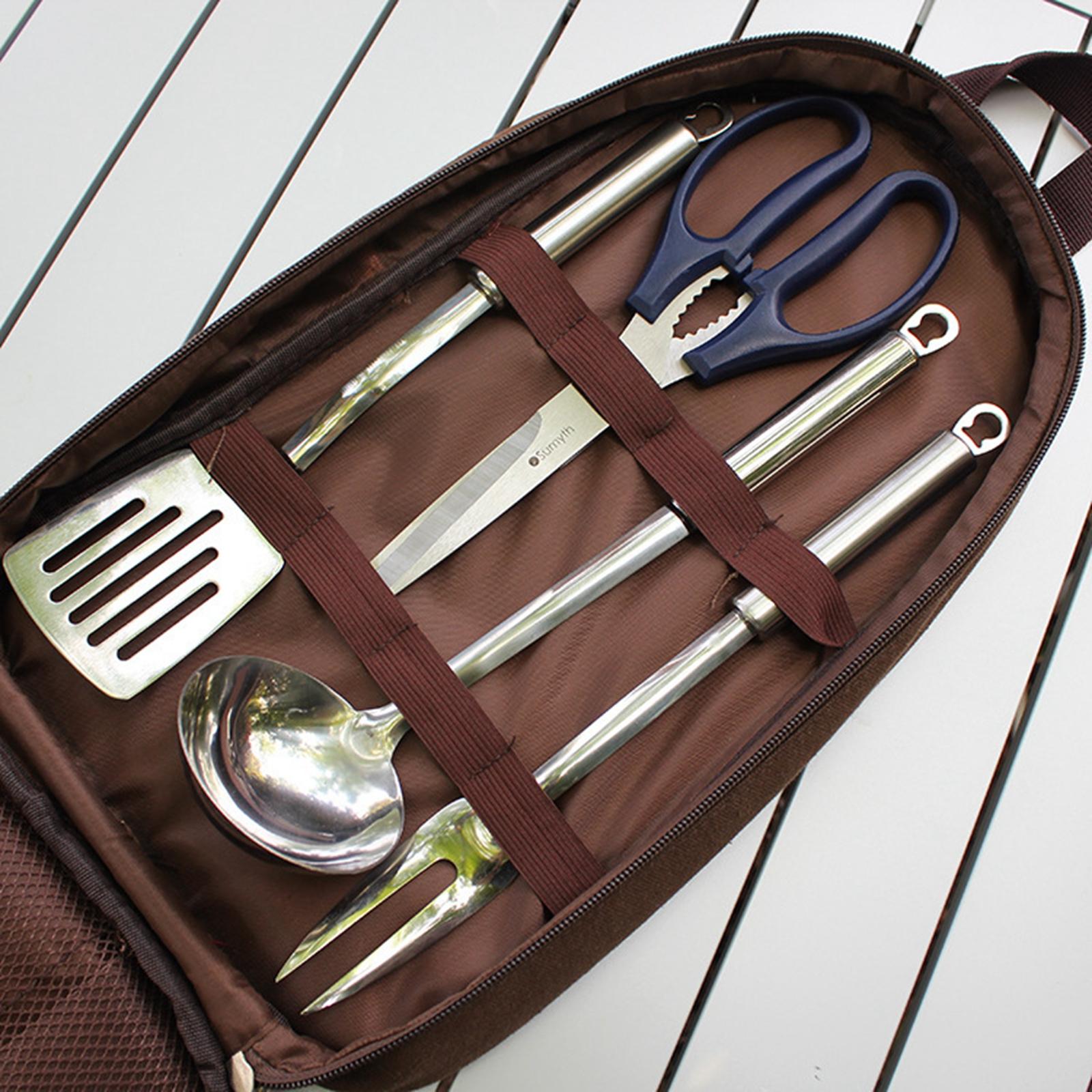 7pcs Camping Kitchen Utensil S - Camping Cooking Full Set review and price