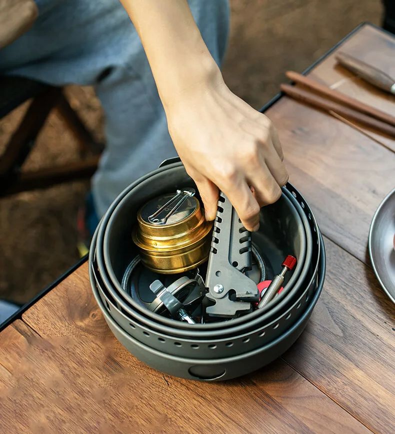 Camping Gas Stove Alcohol Stov - Camping Cooking Windshield review and price