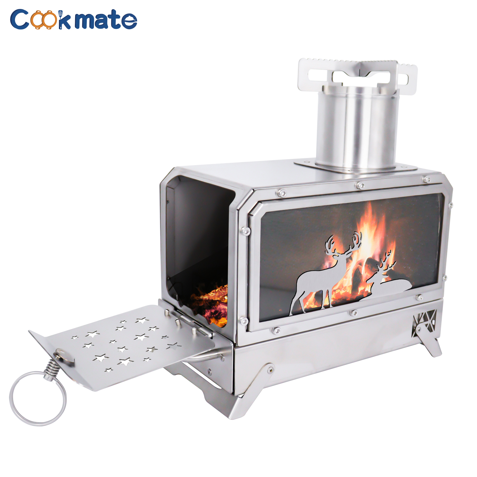 Stainless steel folding firewo - Cooking Outdoor Camping review and price