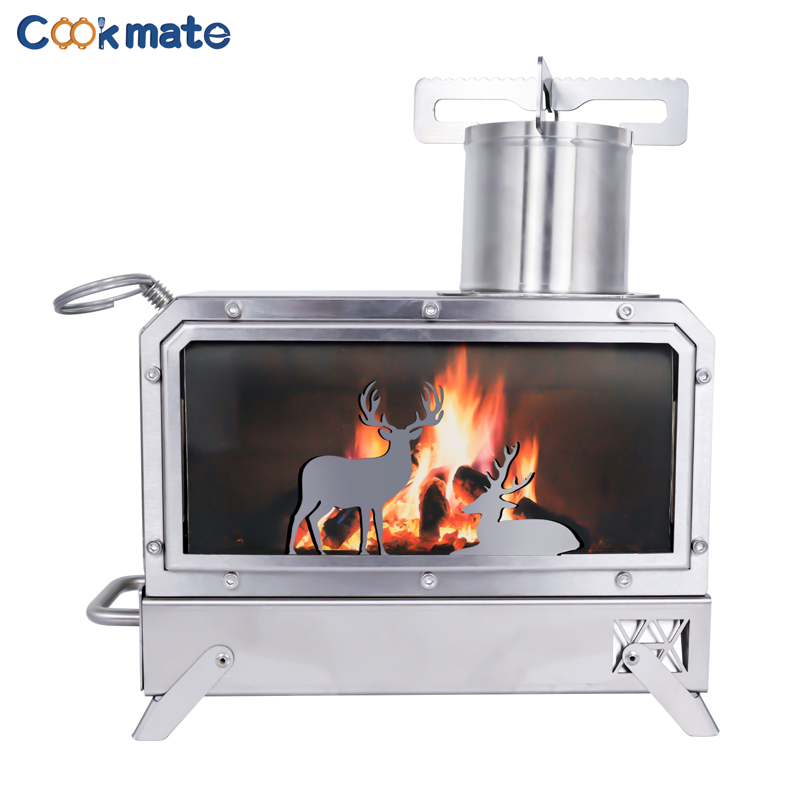 Stainless steel folding firewo - Cooking Outdoor Camping review and price