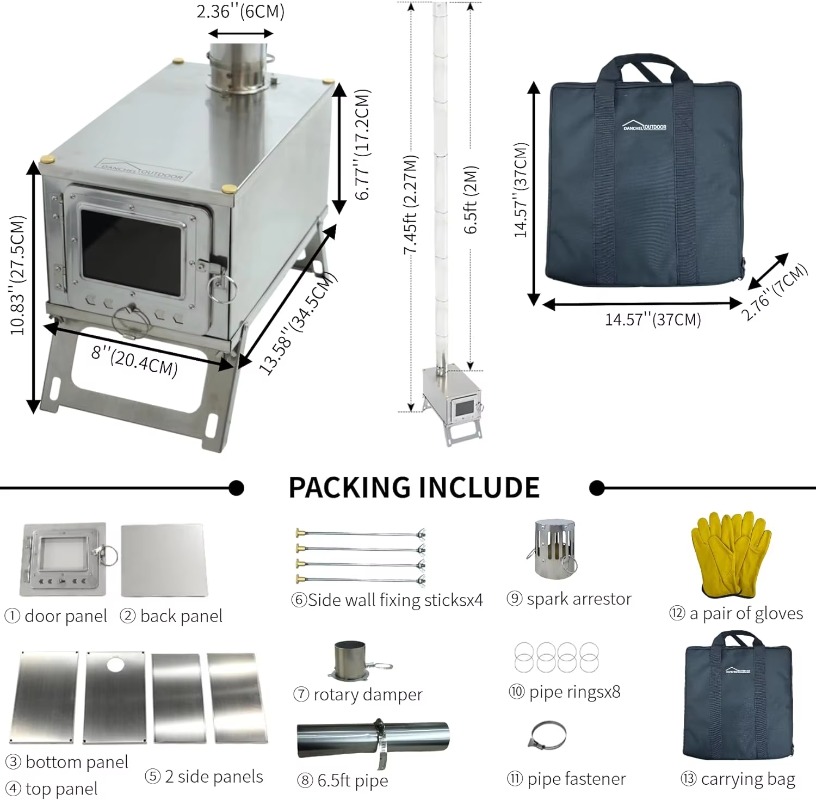 【Popular】DANCHEL S1 Foldable T - Cooking Outdoor Camping review and price