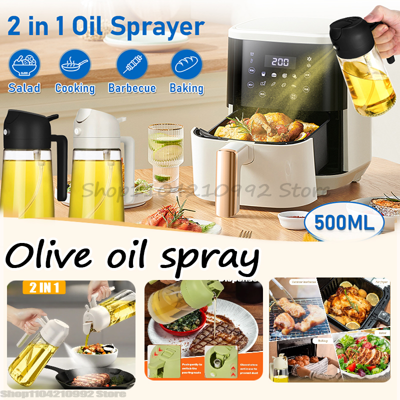Olive Oil Spray Oil Sprayer Pl - Camping Cooking Oil Bottle review and price