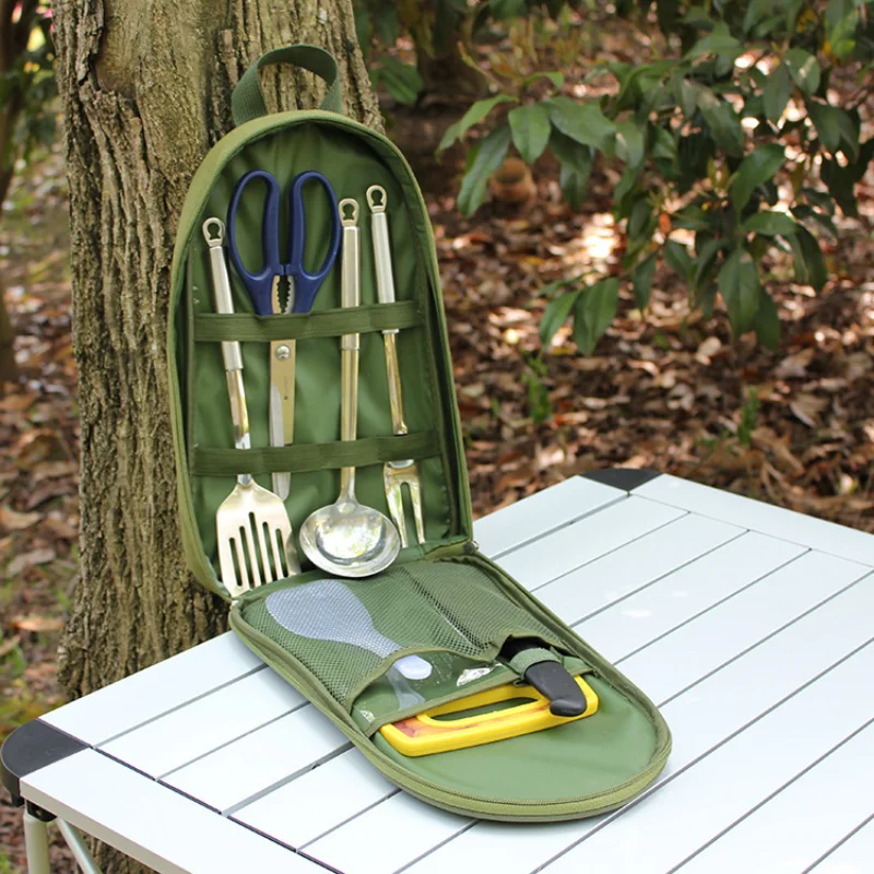 Outdoor kitchen equipment port - Camping Cooking Equipment Bag review and price
