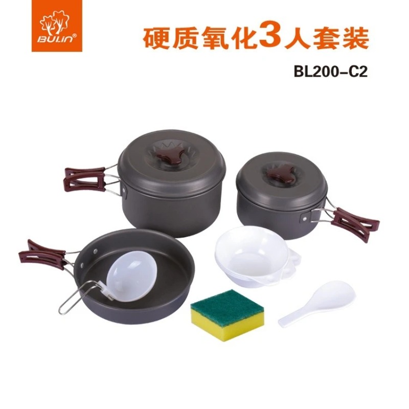 Bulin Outdoor Pot Set Pot Camp - Camping Cooking Set With Kettle review and price