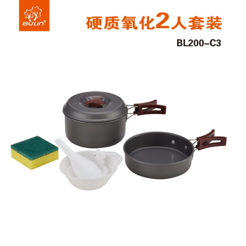 Bulin Outdoor Pot Set Pot Camp - Camping Cooking Set With Kettle review and price