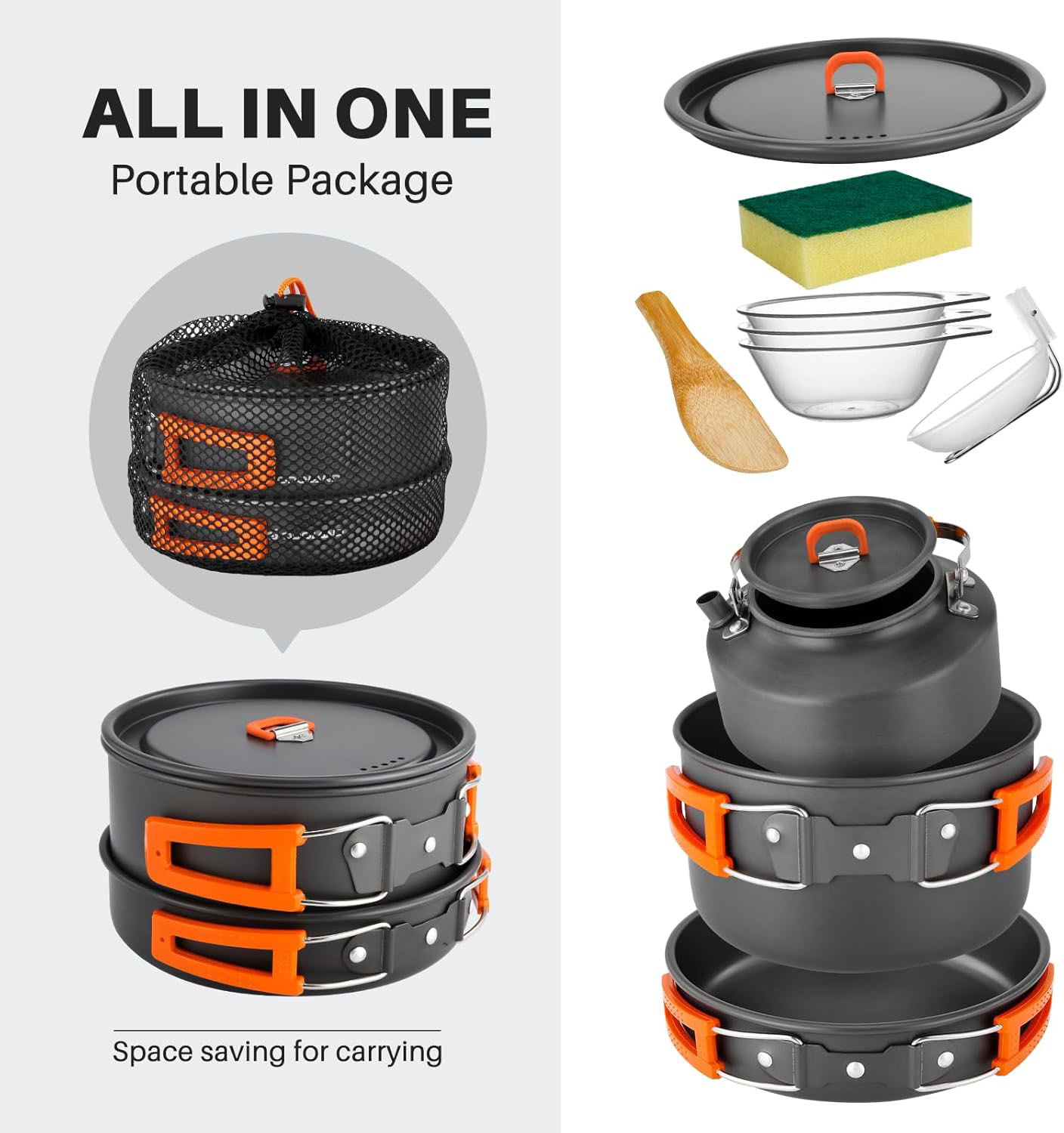 Camping cookware Camping pot a - Camping Cooking Pots And Pans review and price