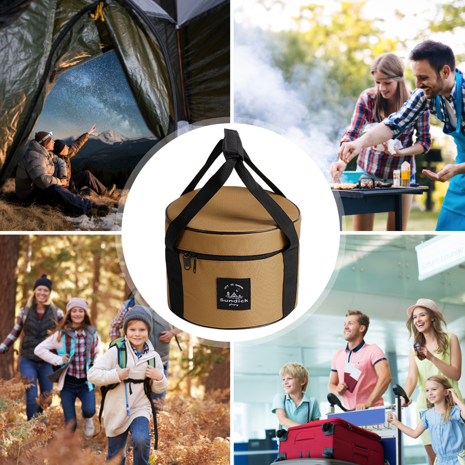 9/14L BBQ Picnic Pouch Oxford  - Camping Cooking Equipment review and price