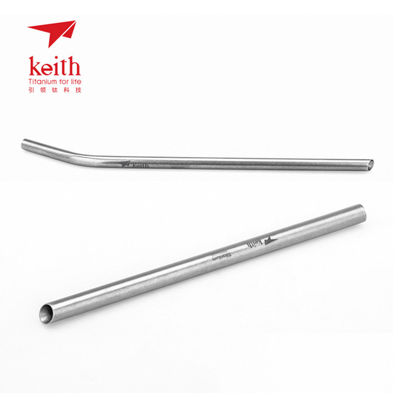 Keith Titanium Drinking Straw  - Camping Cooking Food review and price