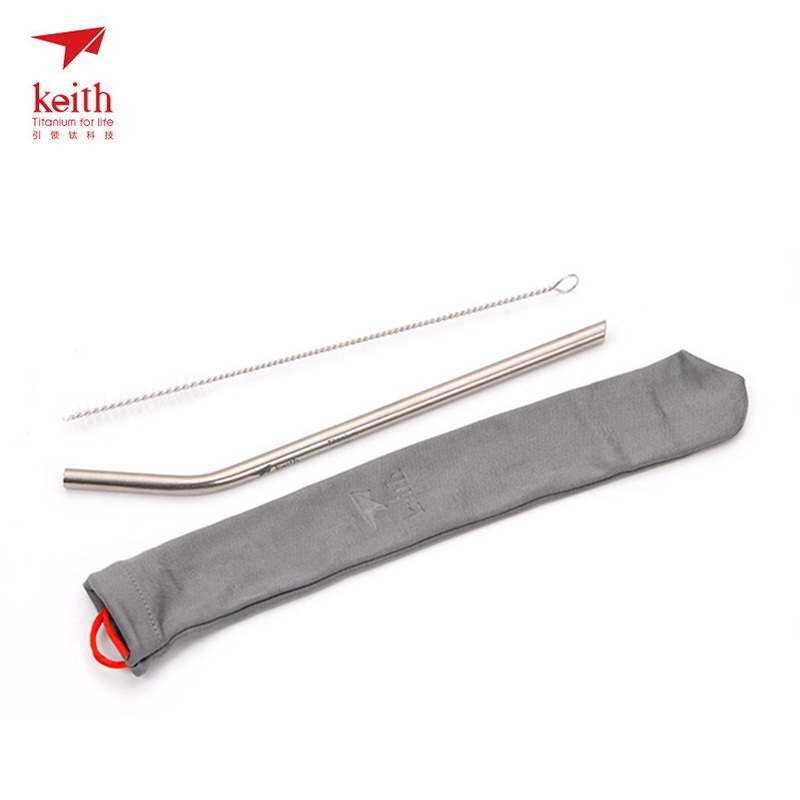 Keith Titanium Drinking Straw  - Camping Cooking Food review and price