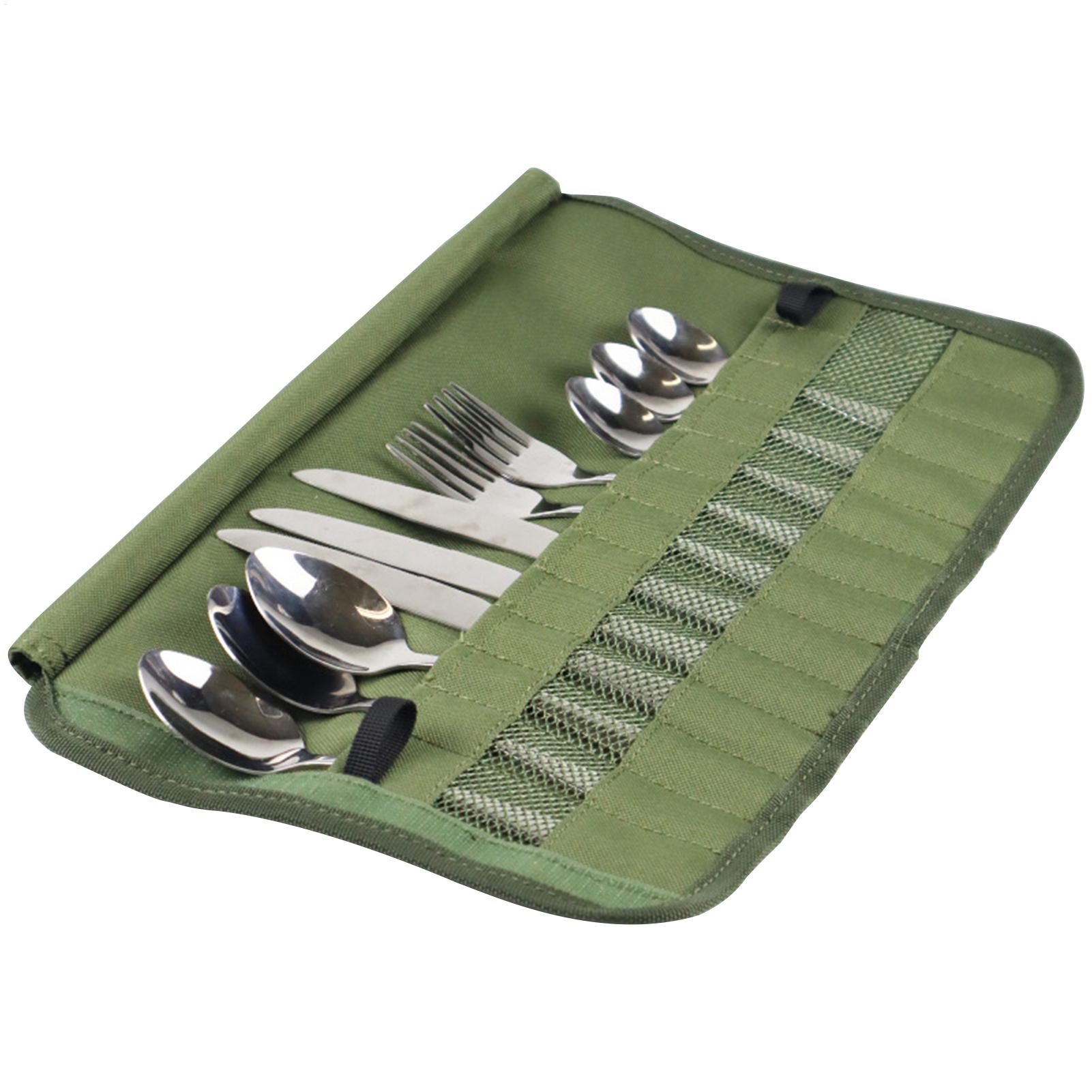 Camping Cutlery Roll Pack Cuis - Camping Cooking Equipment Bag review and price