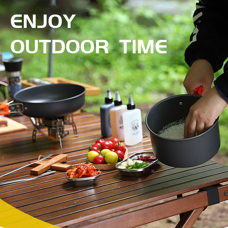 Camping Cooking Set, Outdoor K - Camping Cooking Utensil Bag review and price