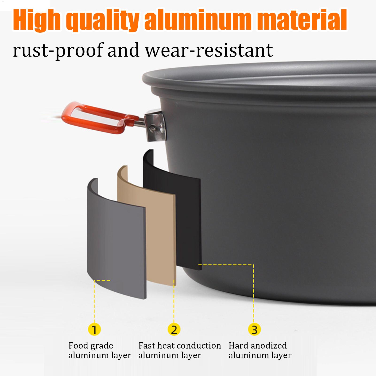 7.5L Portable Camping Steamer  - Camping Cooking Set With Kettle review and price