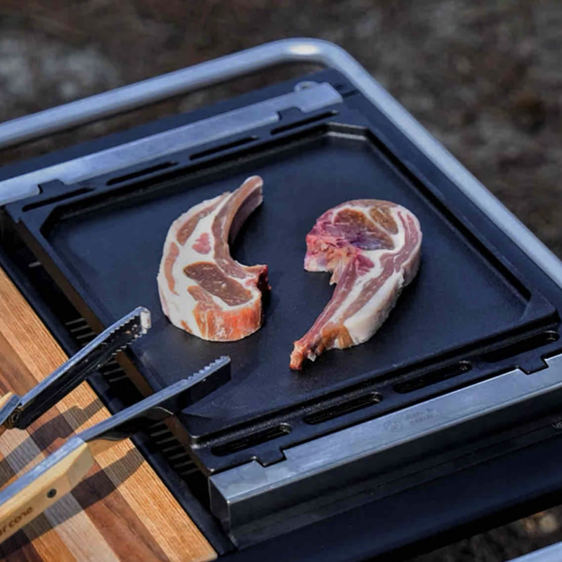 Outdoor Barbecue Grill Plate f - Camping Cooking Equipment review and price