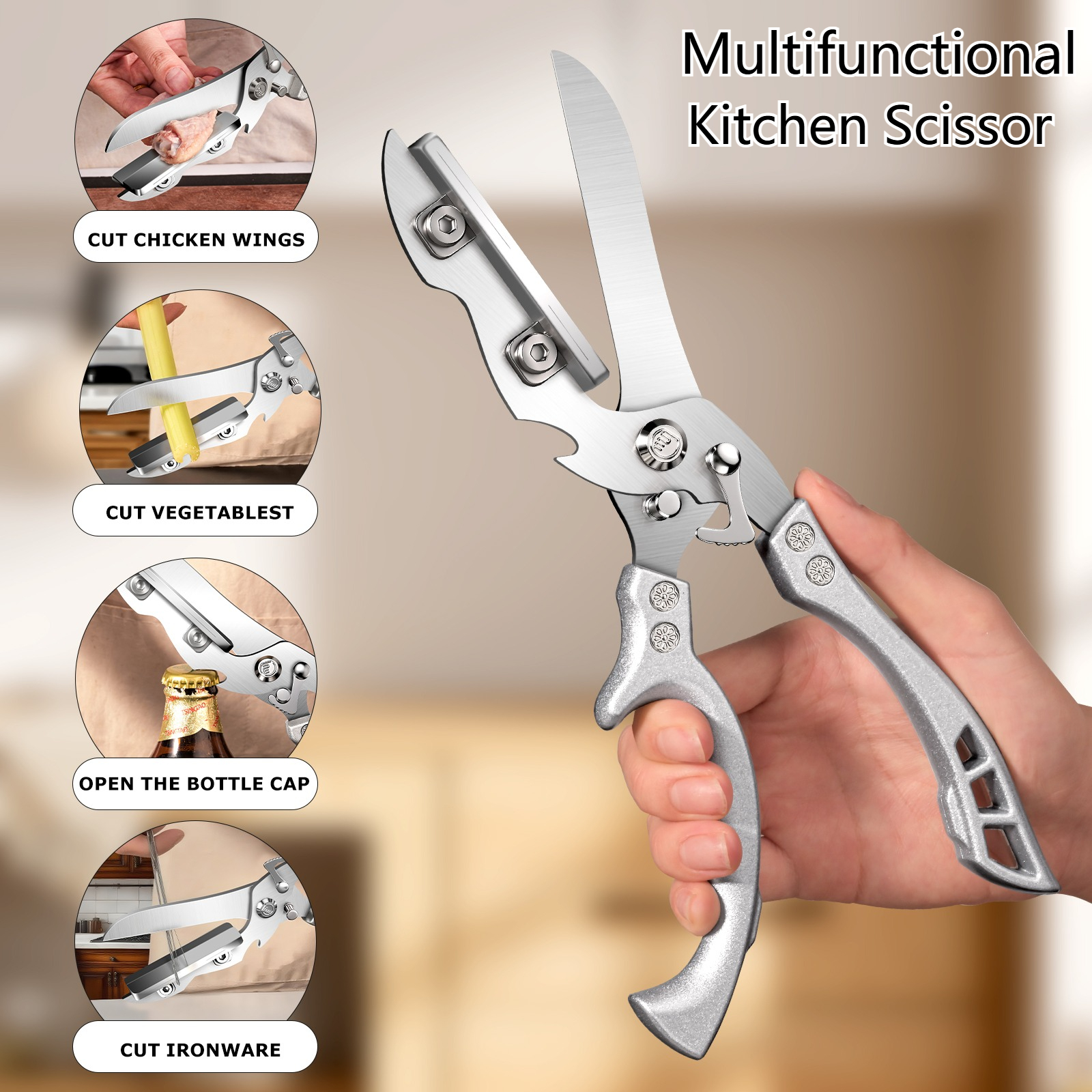 Multifunctional Kitchen Scisso - Camping Cooking Roll review and price