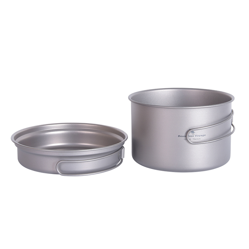 Boundless Voyage Titanium Pot  - Camping Cooking Set With Kettle review and price