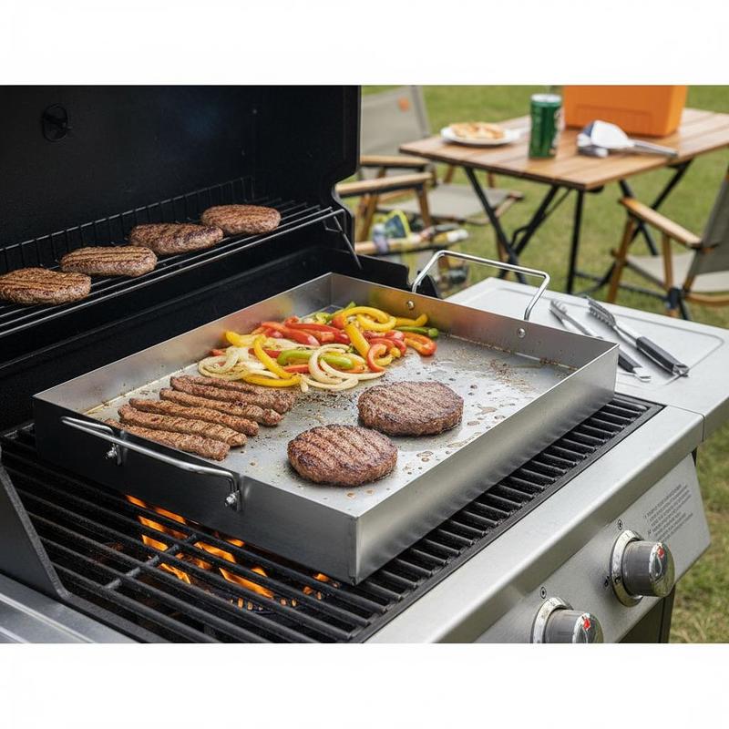 Free Shipping-Rectangular Flat - Cooking Outdoor Camping review and price