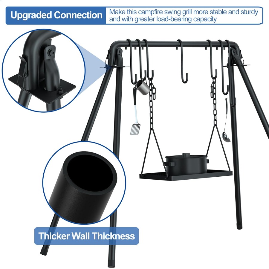 RELIANCER Grill SwingCampfire  - Cooking Outdoor Camping review and price
