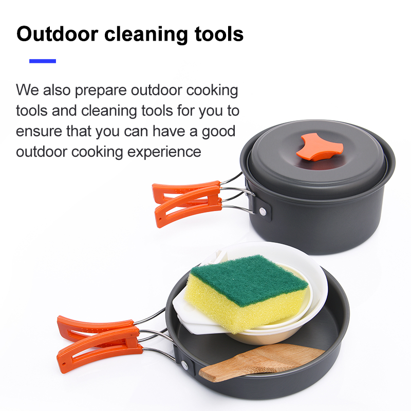 Widesea Camping Outdoor Cookwa - Camping Cooking Set With Kettle review and price