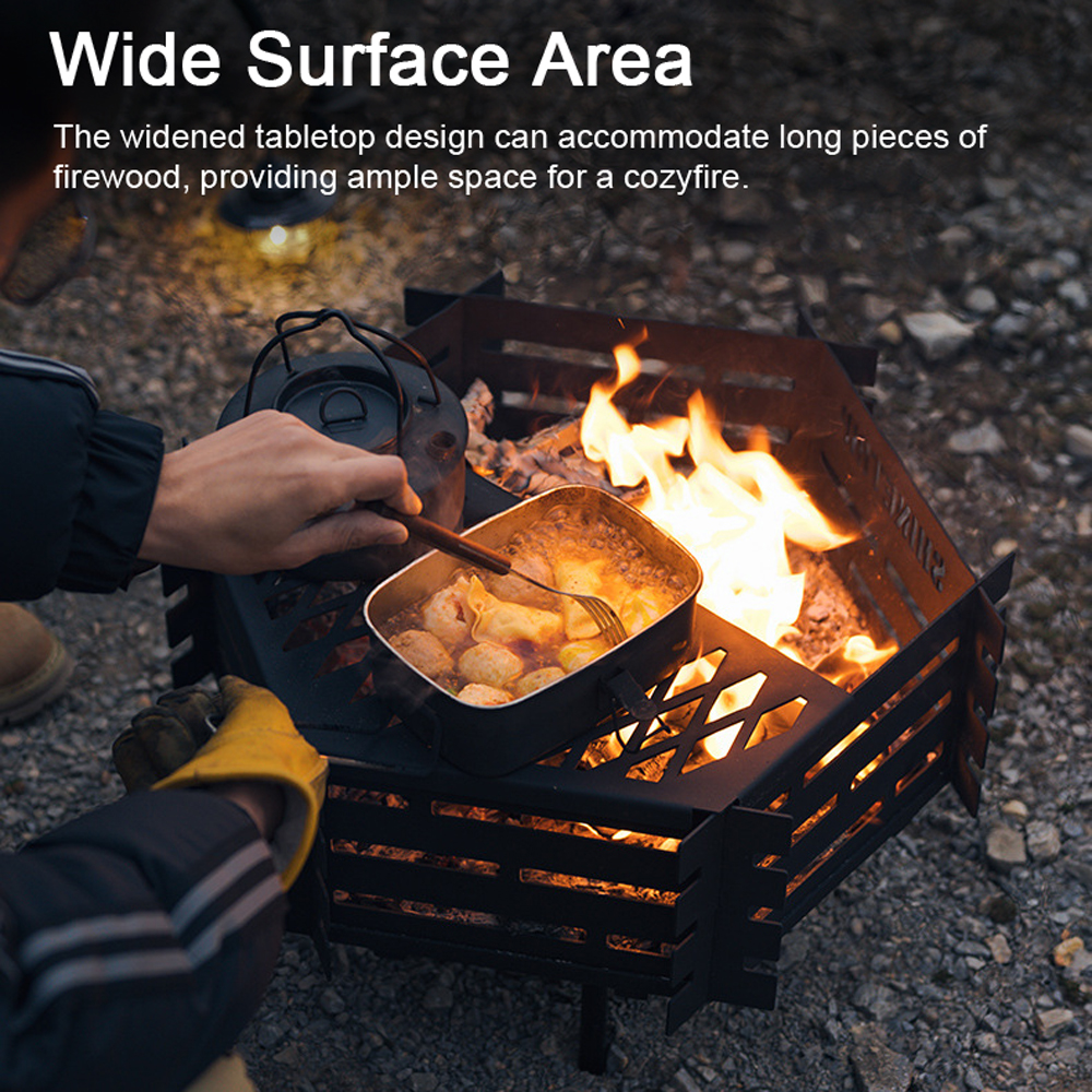Camping Firewood Brazier Carbo - Camping Cooking Windshield review and price