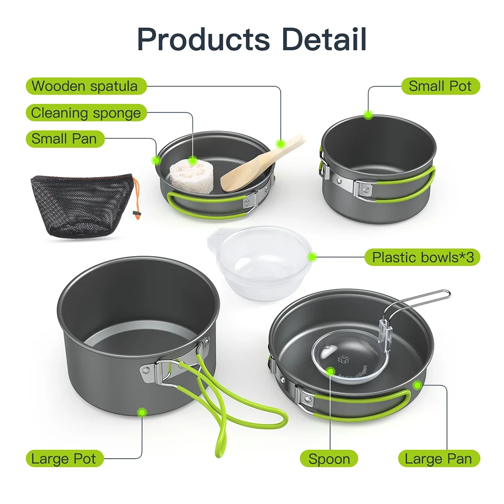 Outdoor Cooking Camping utensi - Camping Cooking Equipment Bag review and price