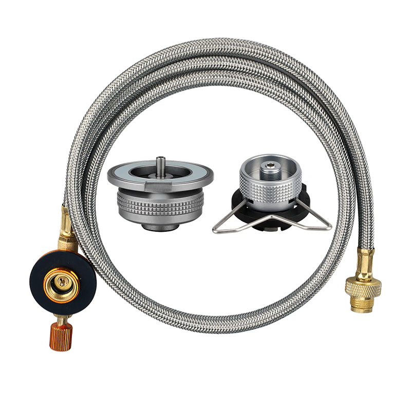 Outdoor Stove Gas Adapter Spli - Camping Cooking Windshield review and price