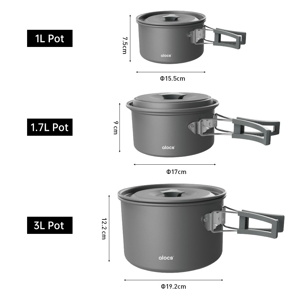 Camping Cooking Pot Aluminum A - Camping Cooking Gadgets review and price