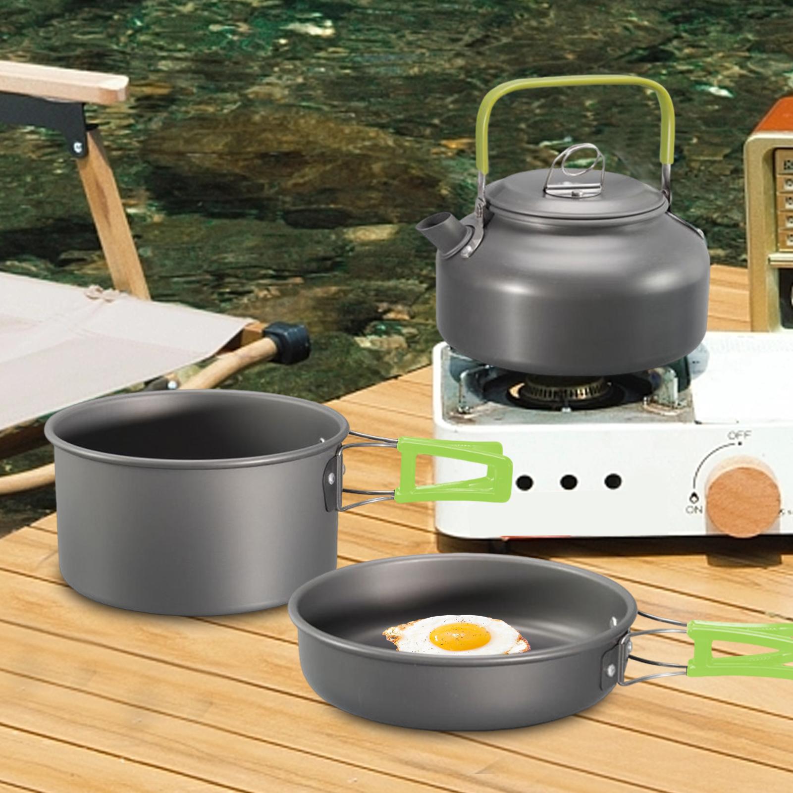Camping Cookware Camping Cook  - Camping Cooking Set With Kettle review and price