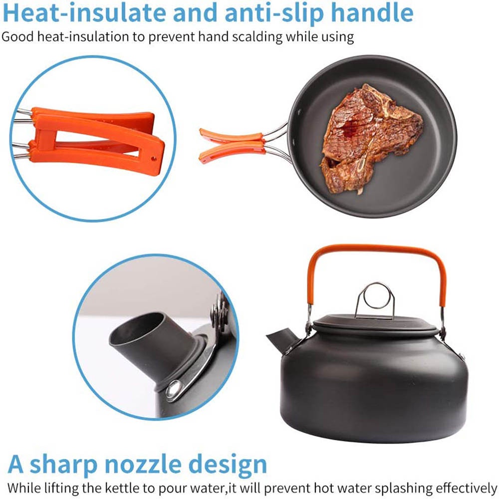 Outdoor camping cooking set, n - Camping Cooking Equipment Bag review and price