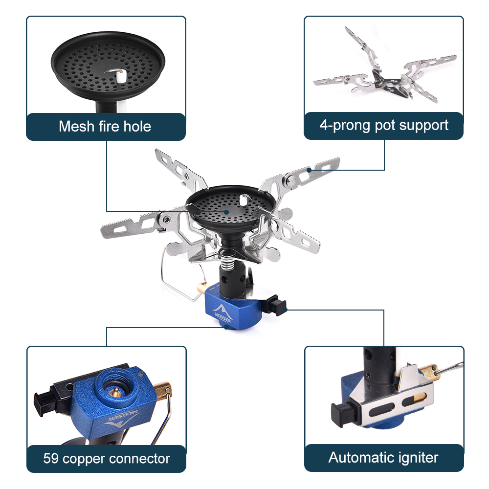 Outdoor Camping Gas Burner Out - Camping Cooking Equipment review and price
