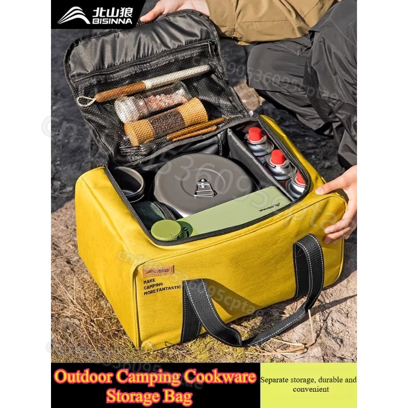 Portable Camping Cookware Set  - Camping Cooking Roll review and price