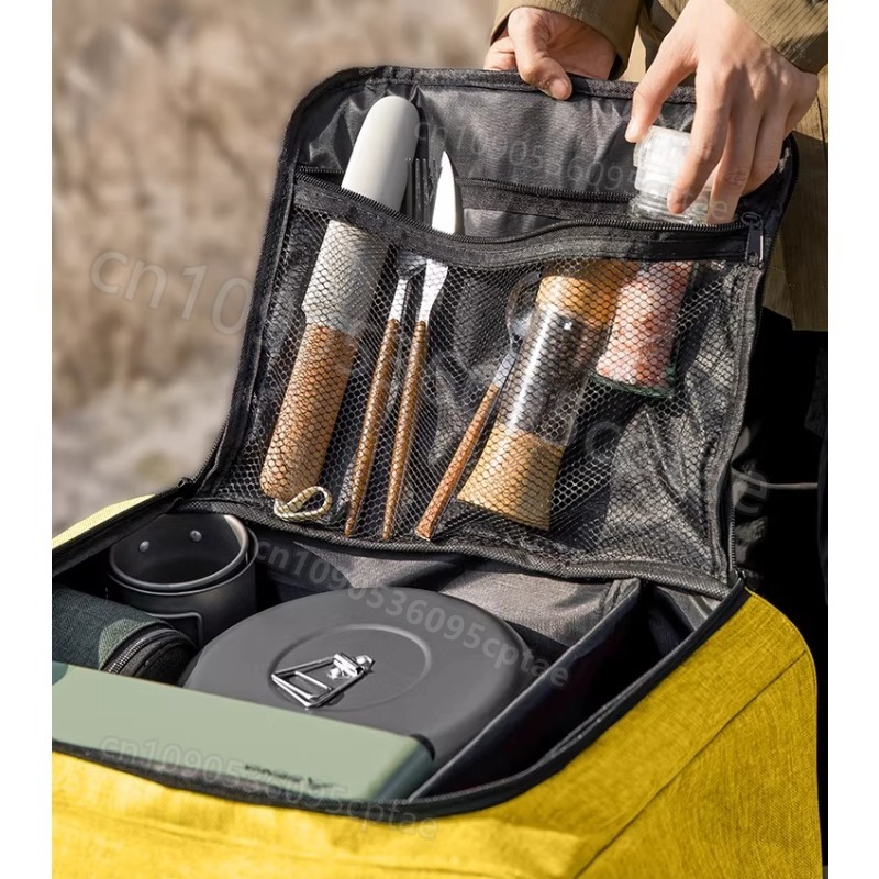 Portable Camping Cookware Set  - Camping Cooking Roll review and price