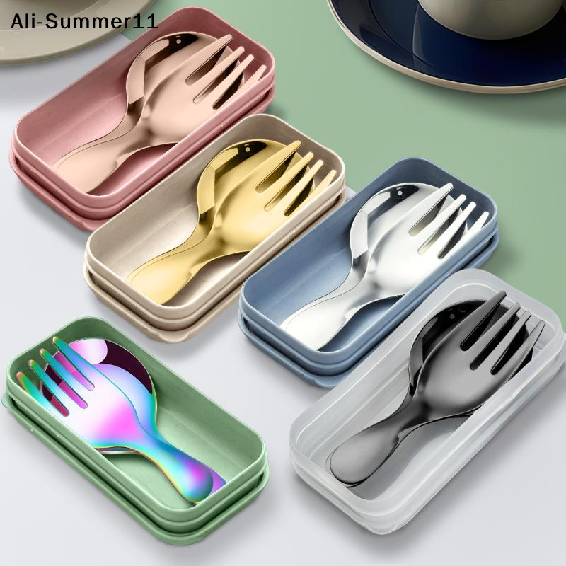 【A6L】Steel Tableware Set Spoon - Cooking Outdoor Camping review and price