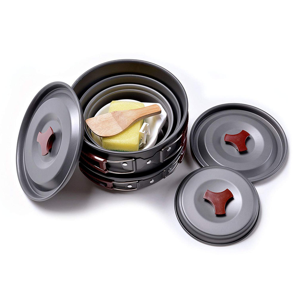 Outdoor Camping Cookware Kit N - Camping Cooking Full Set review and price