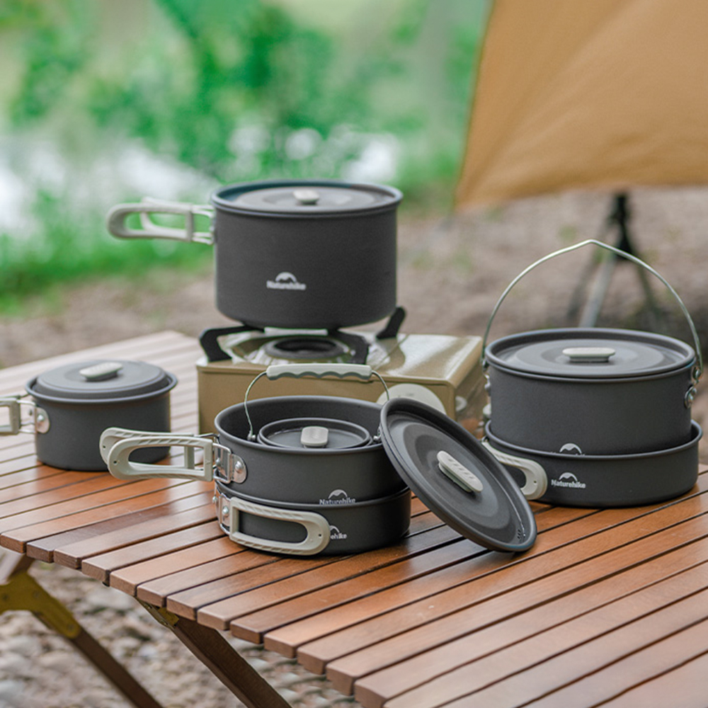 Naturehike Outdoor Pot Set,Cam - Camping Cooking Pan Set review and price